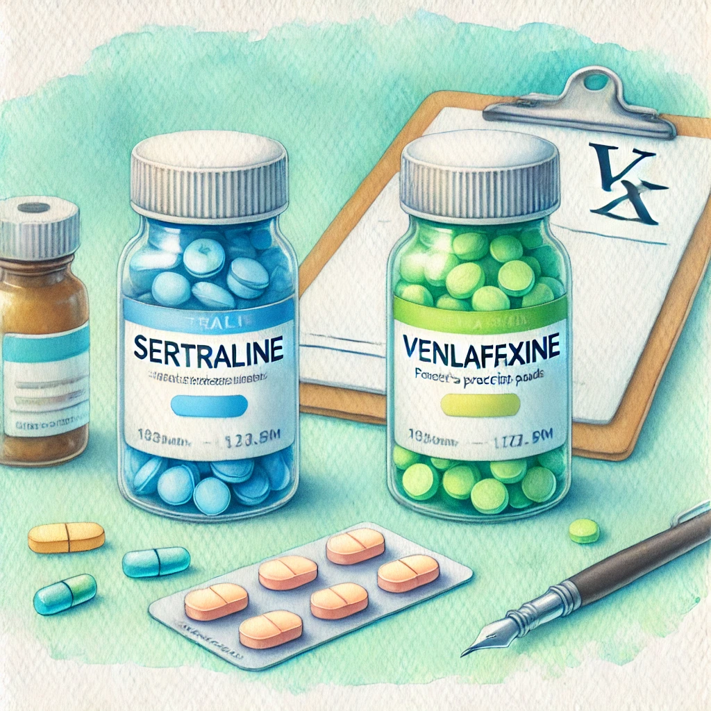 تفاوت سرترالین و ونلافاکسین