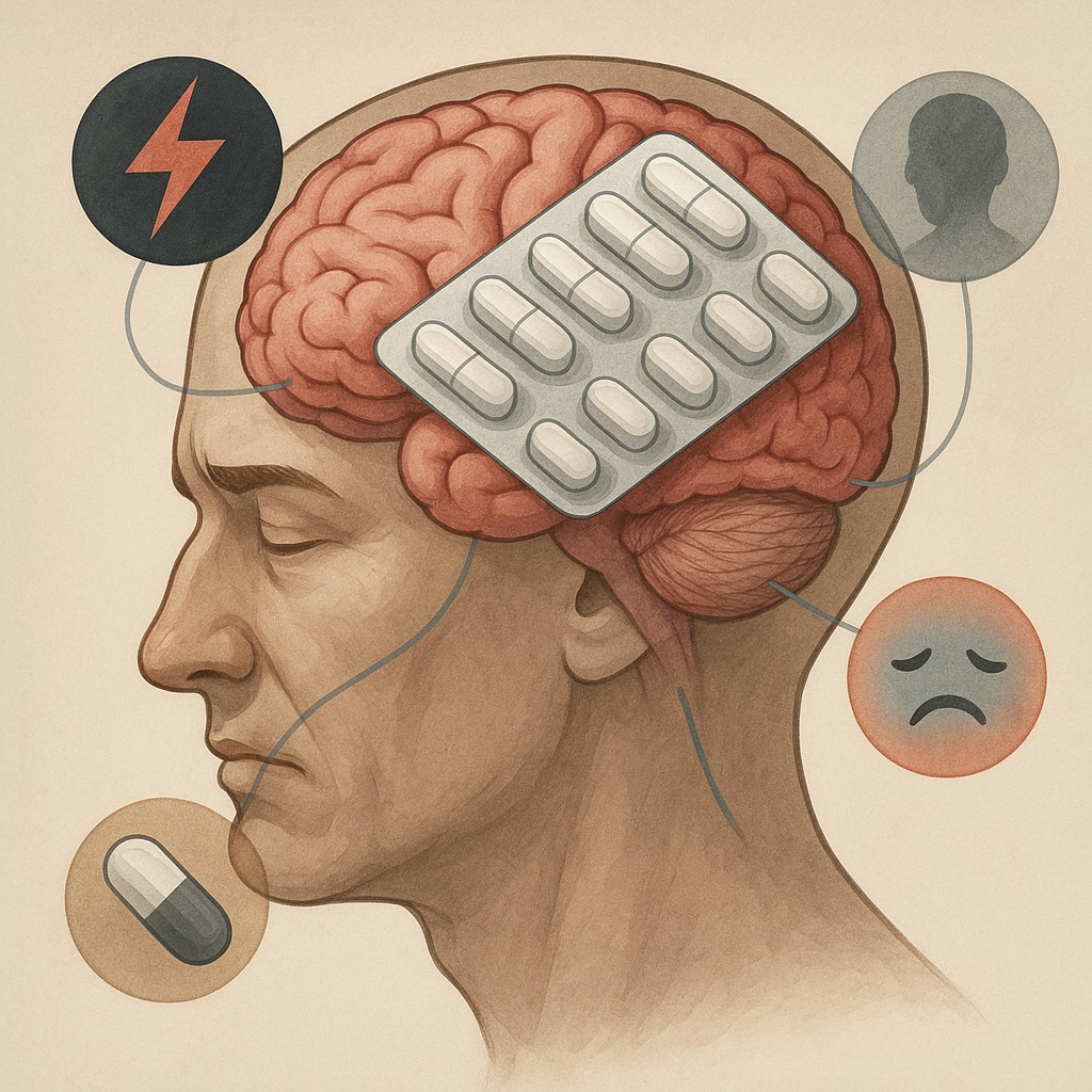 عوارض ترامادول بر مغز و سیستم عصبی مرکزی